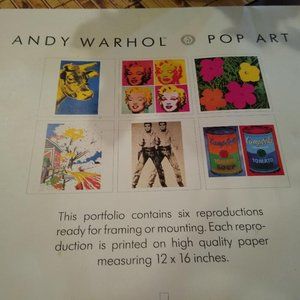 Andy Warhol Portfolio-6 print reproductions